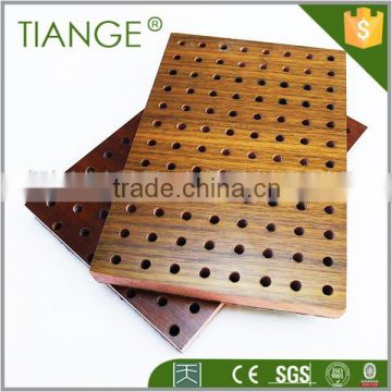 Perforated MDF soundproof wall panel