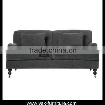 SF-101 2 Meters Width Solid Wood Legs Parlor Sofa For Sale