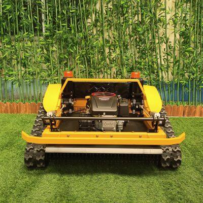 Radio Controlled Lawn Mower for Sale, China Remote Controlled Lawn Mower Price, Rechargeable Brush Cutter for Sale photo-1
