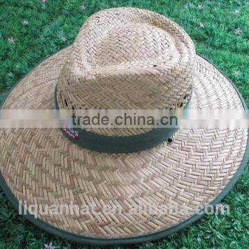 Foldable Wholesale Custom Promotional Straw Summer Sun Panama Hat photo-2