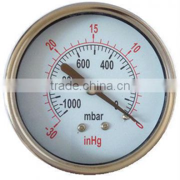 YE63ZA back capsule vacuum pressure gauge