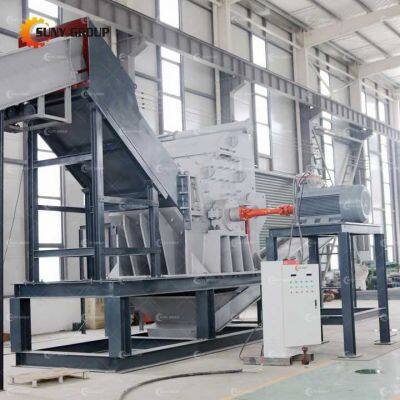 Scrap Metal Shredder Crusher and Separator Line for Waste Metal Recycling
