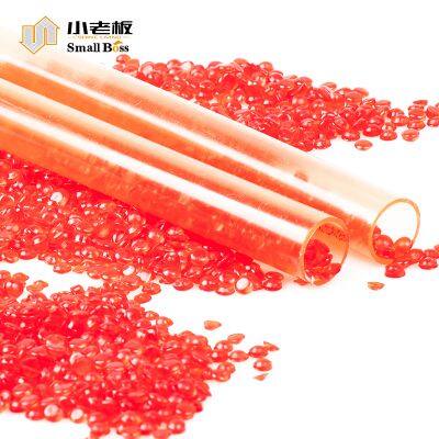 Factory Prices Professional Crystal Plastic Granules Rigid Modified PVC Compound photo-2