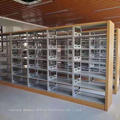 Industrial-Grade Steel Library Shelving Systems for Higher Education Institutions | Luoyang Henna Office
