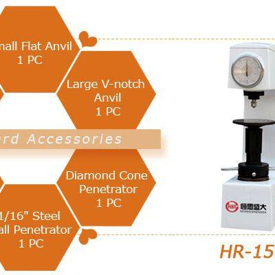 Manual Rockwell Hardness Tester HST-HR150A Head Center to Machine Wall Distance 135mm High Quality for Test photo-2