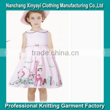 2014 New design baby dress/girl sweet dresses from China garment factory