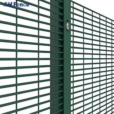 Настраиваемый забор 358 с высокой степенью безопасности, противовзломный, антивзлетный, оцинкованный сетчатый забор для сада, аэропорта и промышленного использования