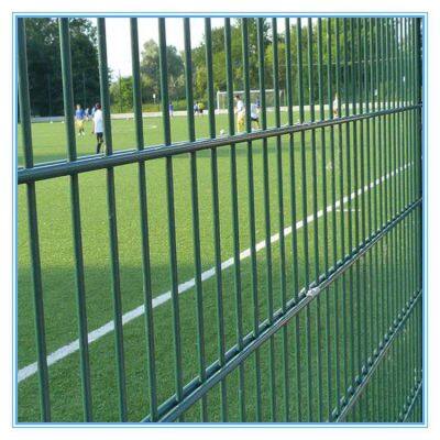 Galvanized Double Wire Mesh Fence With 2.5mm Wire Diameter for Industrial Security photo-1