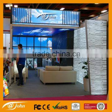 Customized aluminum profile exhibition display stand booth