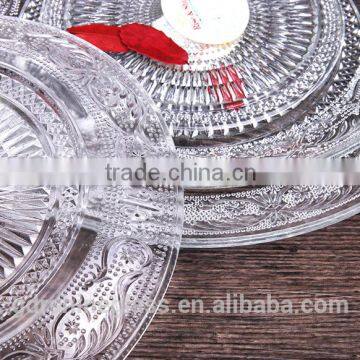 China Cheap Wholesale Plates Set/clear Glass Charger Plates Wholesale Quality Choice photo-2