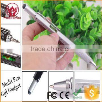 6 in 1 Multifunctional Stylus Tool Pen Handyman Pen