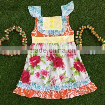 hot style bib slveeless dress wholesale baby girls and kids beautiful dress latest design