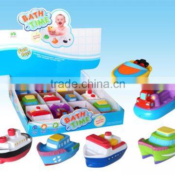 hot sale squirt baby bath toys, mixed sort pvc shower toys, oem bathtoys for kids and babies