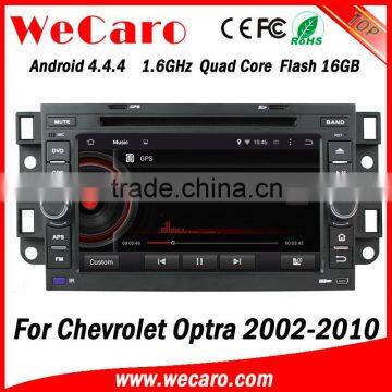 Wecaro WC-CU7011 Android 4.4.4 car stereo 1024 * 600 for chevrolet optra car dvd navigation WIFI 3G 16GB Flash 2002-2010