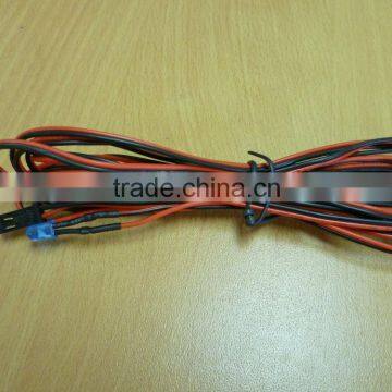2.54 Pitch 2 Pin ConnectorUL1007 22AWG Twinsed Wire With 5mm LED Light Wire Harness photo-2