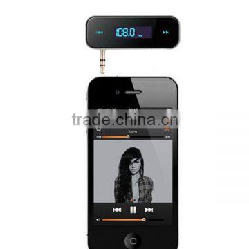 Mini cube portable fm radio, high quality FM Transmitter with LCD displays, easy to use and carry