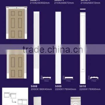 High quality polyurethane decor PU decoration PU doorway window trims interior door trim