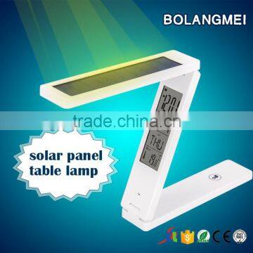 Alarm clock function 5500k anti-dazzle led solar light