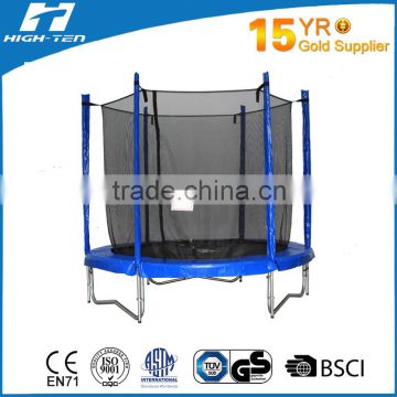 Deluxe 8FT Trampoline With Enclosure(Down to ground):