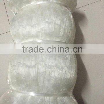NYLON MONOFILAMENT FISHING NET---0.52MM---50MMSQ---NATURAL WHITE