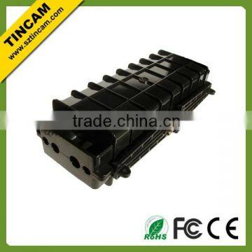 Horizontal type and air proof vertical fiber optic splice closure