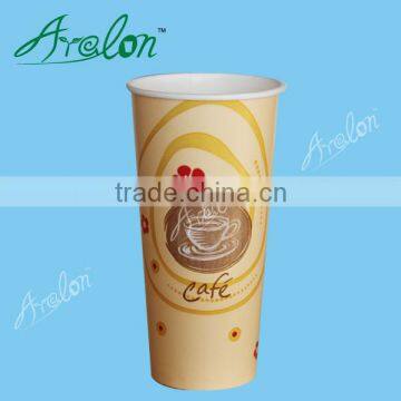 disposable paper cup for cold drinking