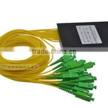 High quality PLC splitter 1*16 Sc/APC optical splitter for telecommunication