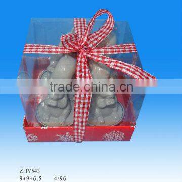 candle squirrel (Christmas candle,gift candle)polyresin