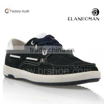 Wholesale style mens genuine leathe casual shoes