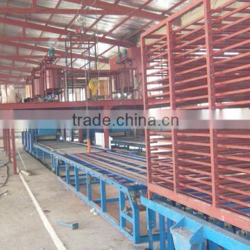 straw wave glazed roof tile machine