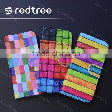 hot case for phone pu leather sublimation cover for iphone 6+