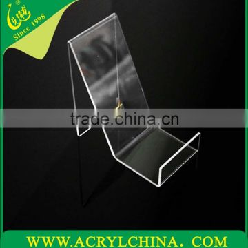 clear 3mm imported acrylic shaver display stand, transparent perspex shaver display stand with 70*60*132mm