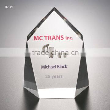 best sale acrylic trophy, customized clear trophy, cheap and top grade trophy