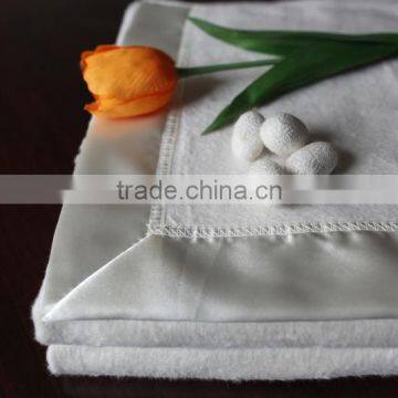 Luxury, Comfortable, Colorful,100%Mulberry Silk Blanket, Dyed, Plain, 280gsm, 380gsm