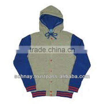 Hooded Varsity Jacket