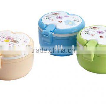 Hot Sale Wholesale Cheap Plastic children lunch box for food with dividers