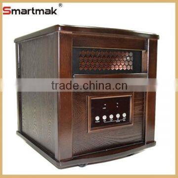 lifesmart wooden electric room heater