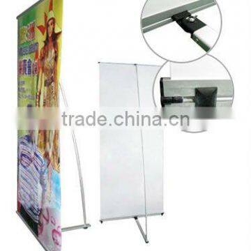 l banner stand with iron base UP3-3