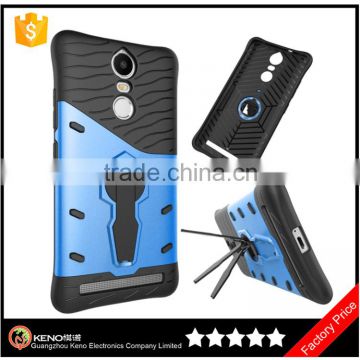 Hot Durable Armor case for Lenovo K5 Note Hybrid TPU PC Impact-resist back cover case with active kickstand