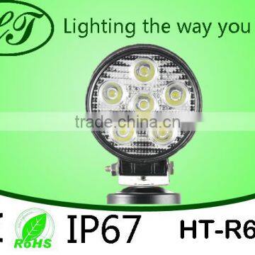 Aluminum 60W Led Round Work light With 5160LM For Offroad Car Using