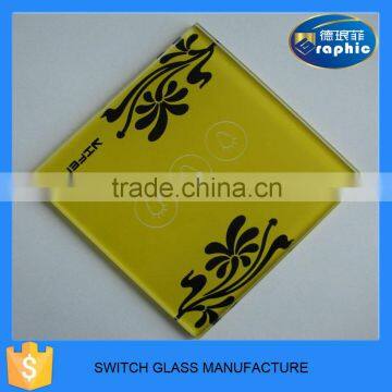 factory price touch switch crystal glass panel with 3C/CE/ISO