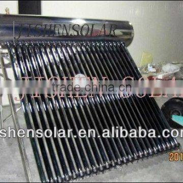 stainless steel integrative heat pipe pressurized solar water heater with CE ISO9001 RoHS