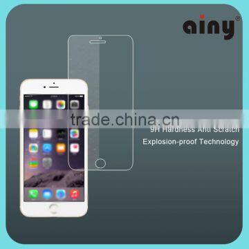 Trade assurance Supplier ! 0.2mm Crystal Clear 9H tempered glass for iphone 6 plus,for iphone 6 plus