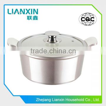 Aluminium die-casting sauce pot