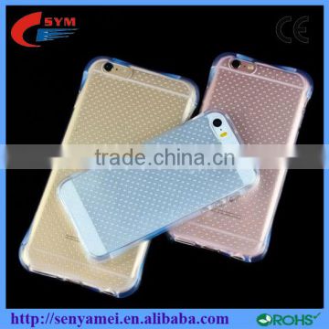 wholesale cheap price clear shockproof tpu case for iphone 6 6s 4.7