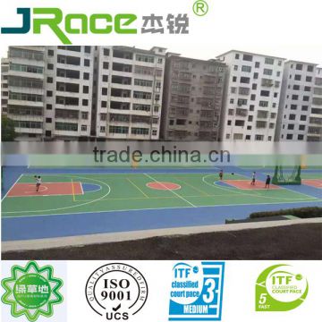 ISO factory supply rubber basketball court floor