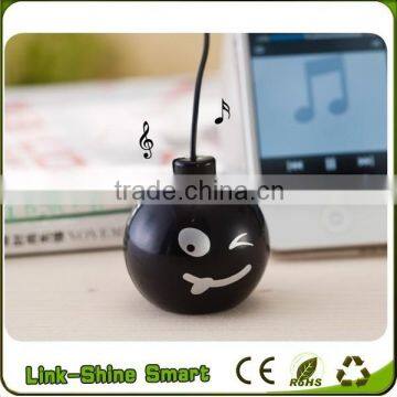Rechargeable Popular Design 3.5mm Plug Mini Sound Bomb pc Speaker Shenzhen