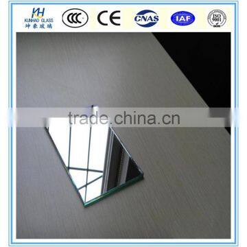 wardrobe door glass Silver mirror bursting diaphragm glass mirror