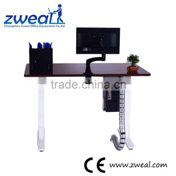 computer desk design adjustable standing metal desk set frame