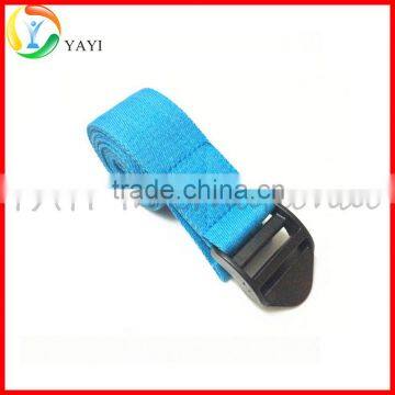 Fitness Exercise Durable No Slip Metal D-Ring Belt Yoga Strap photo-2